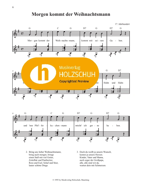 Morgen kommt der Weihnachtsmann